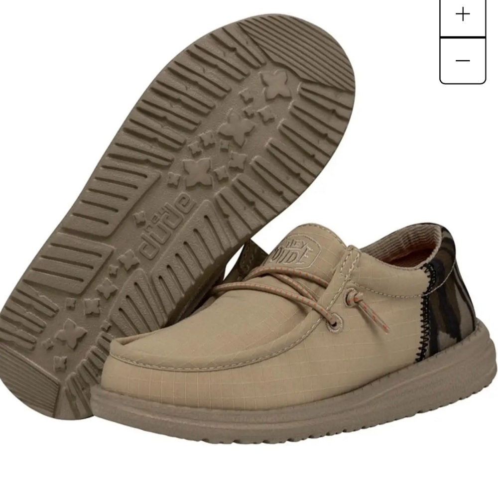 Hey Dude Camo Kids Shoes